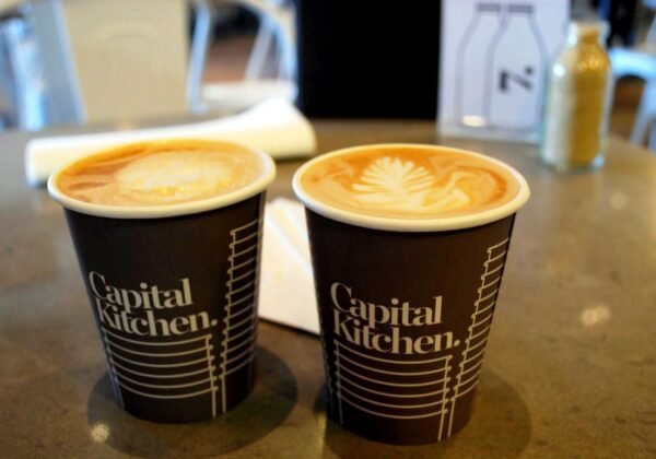 A flat white at a Sydney café