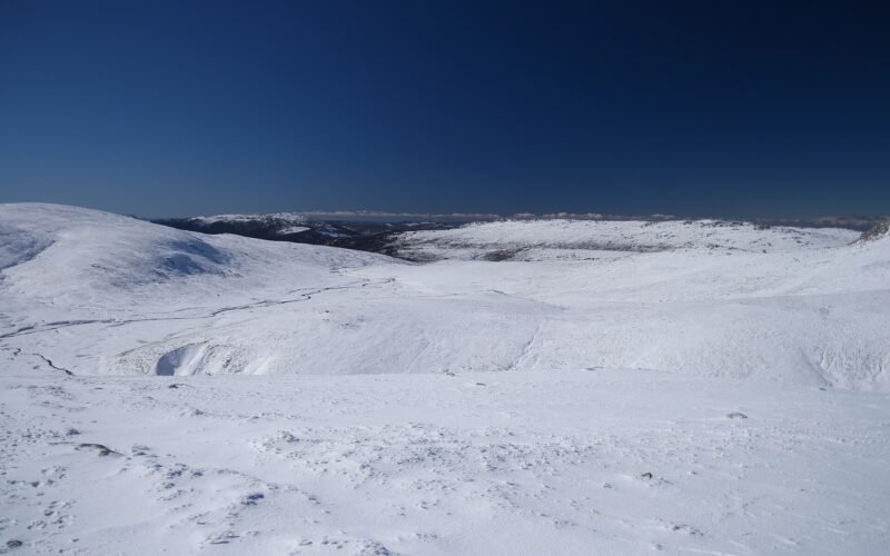 The Main Range of Kosciuszko National Park above the Alpine Way NSW
