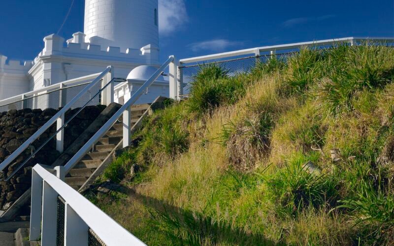 Cape Byron Lighthouse at dusk