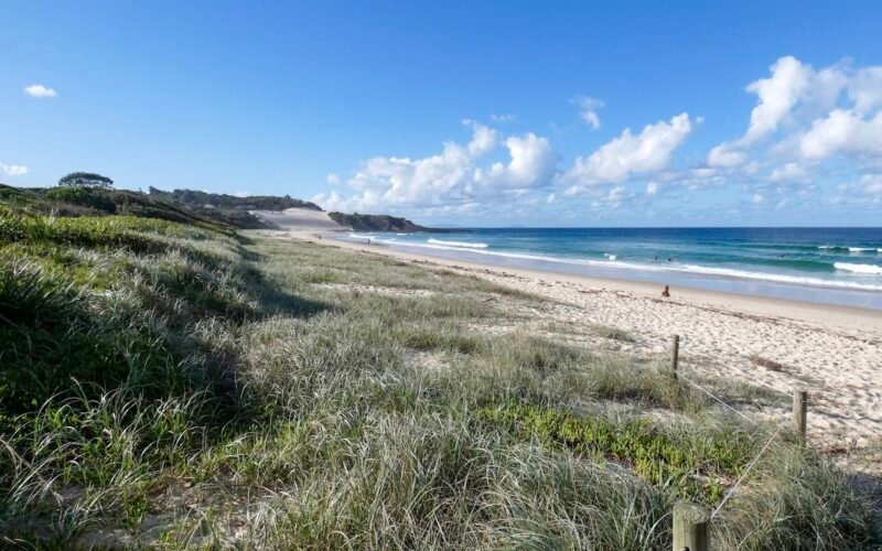 Coastal headland near One Mile Beach, Forster, close to Chill-Out Beach House