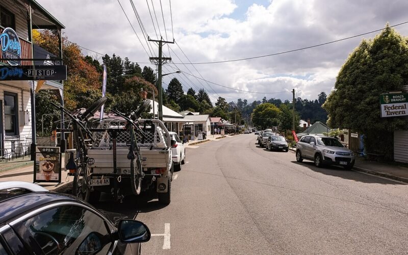 Main Street, Derby, Tasmania
