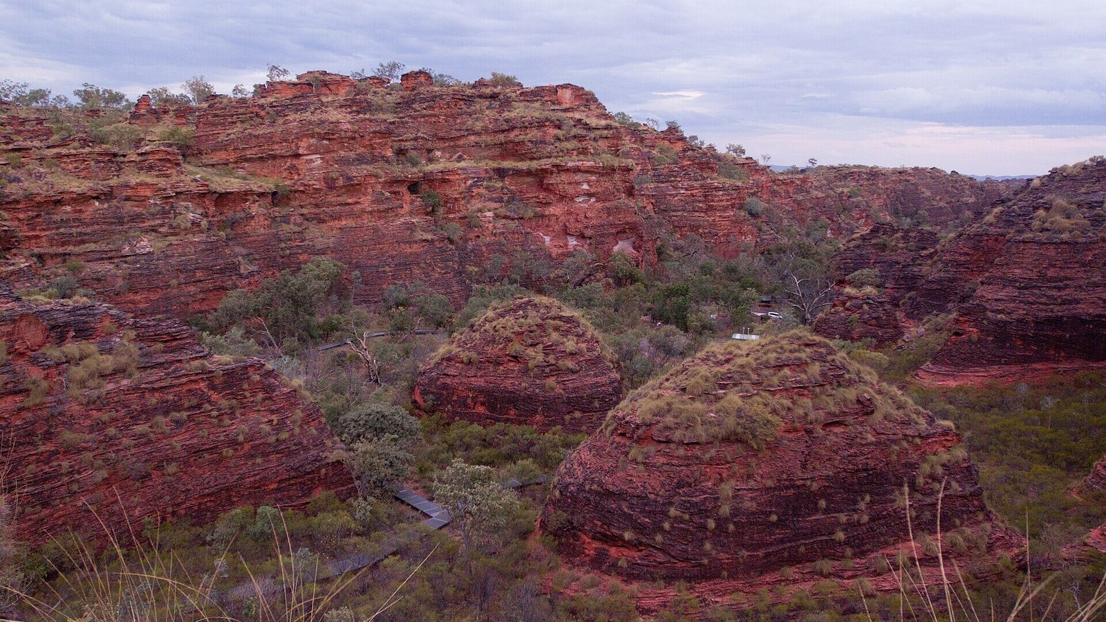 Banded sandstone domes of Hidden Valley, Mirima National Park, Kununurra WA