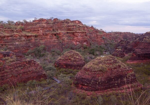 Banded sandstone domes of Hidden Valley, Mirima National Park, Kununurra WA