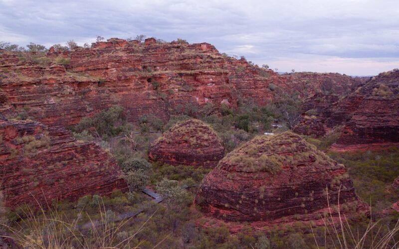 Banded sandstone domes of Hidden Valley, Mirima National Park, Kununurra WA