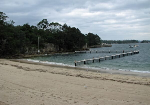 Little Manly Beach — launch point for the Store Beach paddle