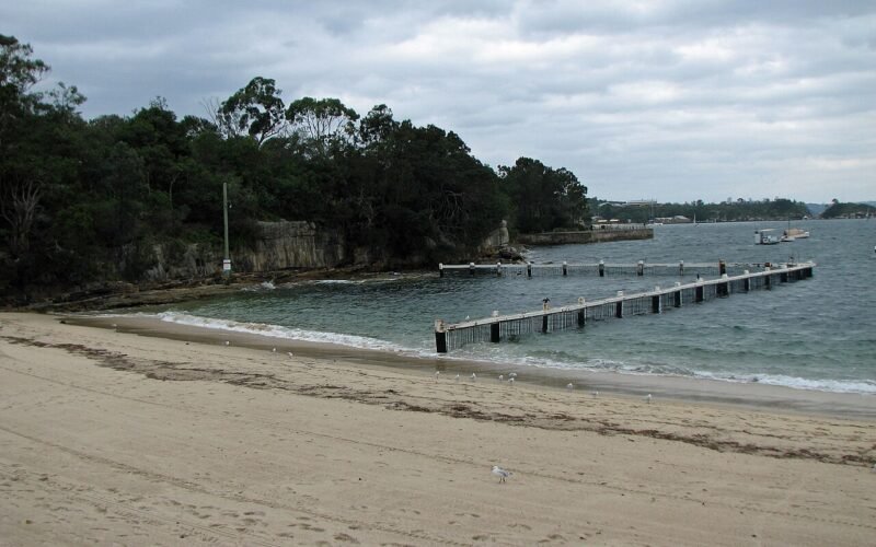 Little Manly Beach — launch point for the Store Beach paddle