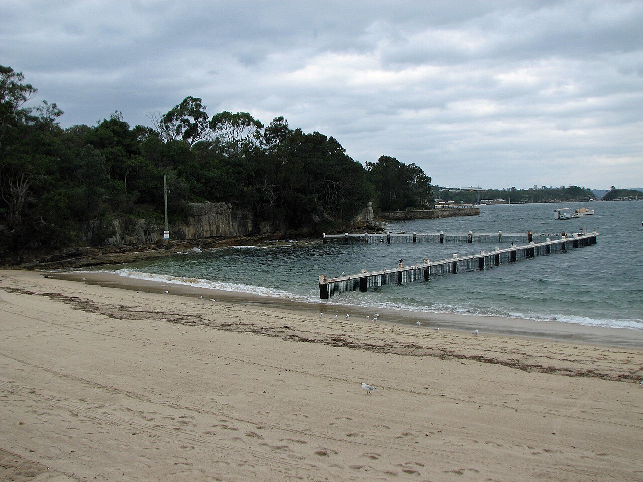 Little Manly Beach — launch point for the Store Beach paddle