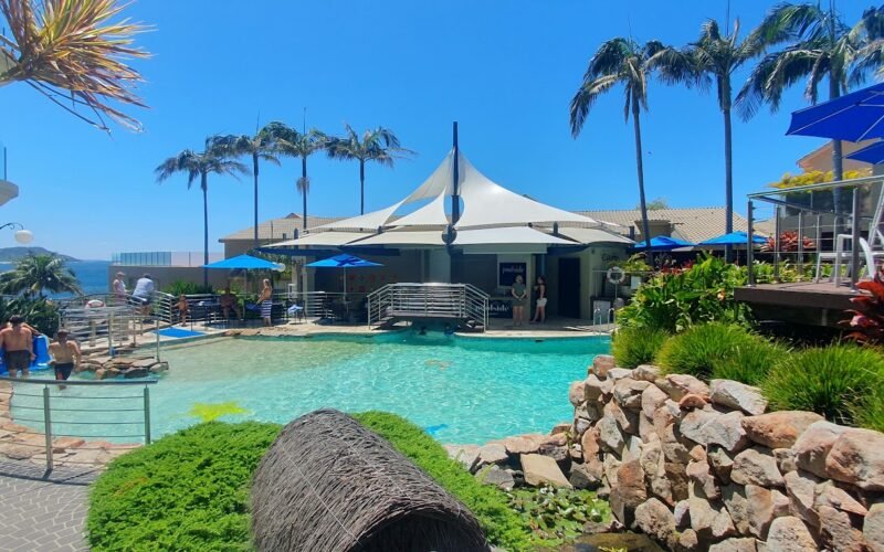 Swimming pool at Star of the Sea, Terrigal