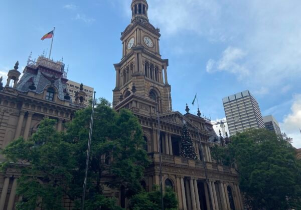 Sydney Town Hall in the CBD, one of the precincts used during Sydney Festival
