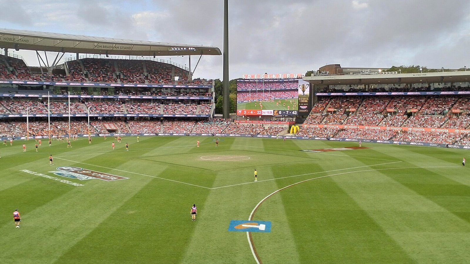 Sydney Cricket Ground during a Test match