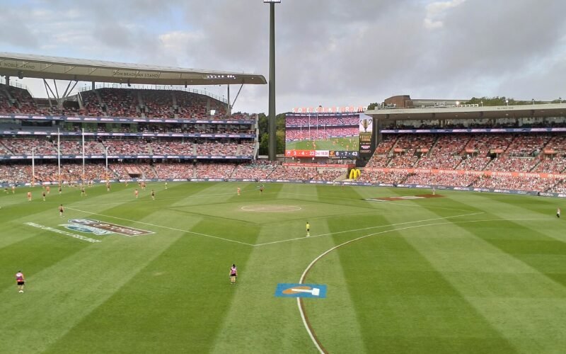 Sydney Cricket Ground during a Test match