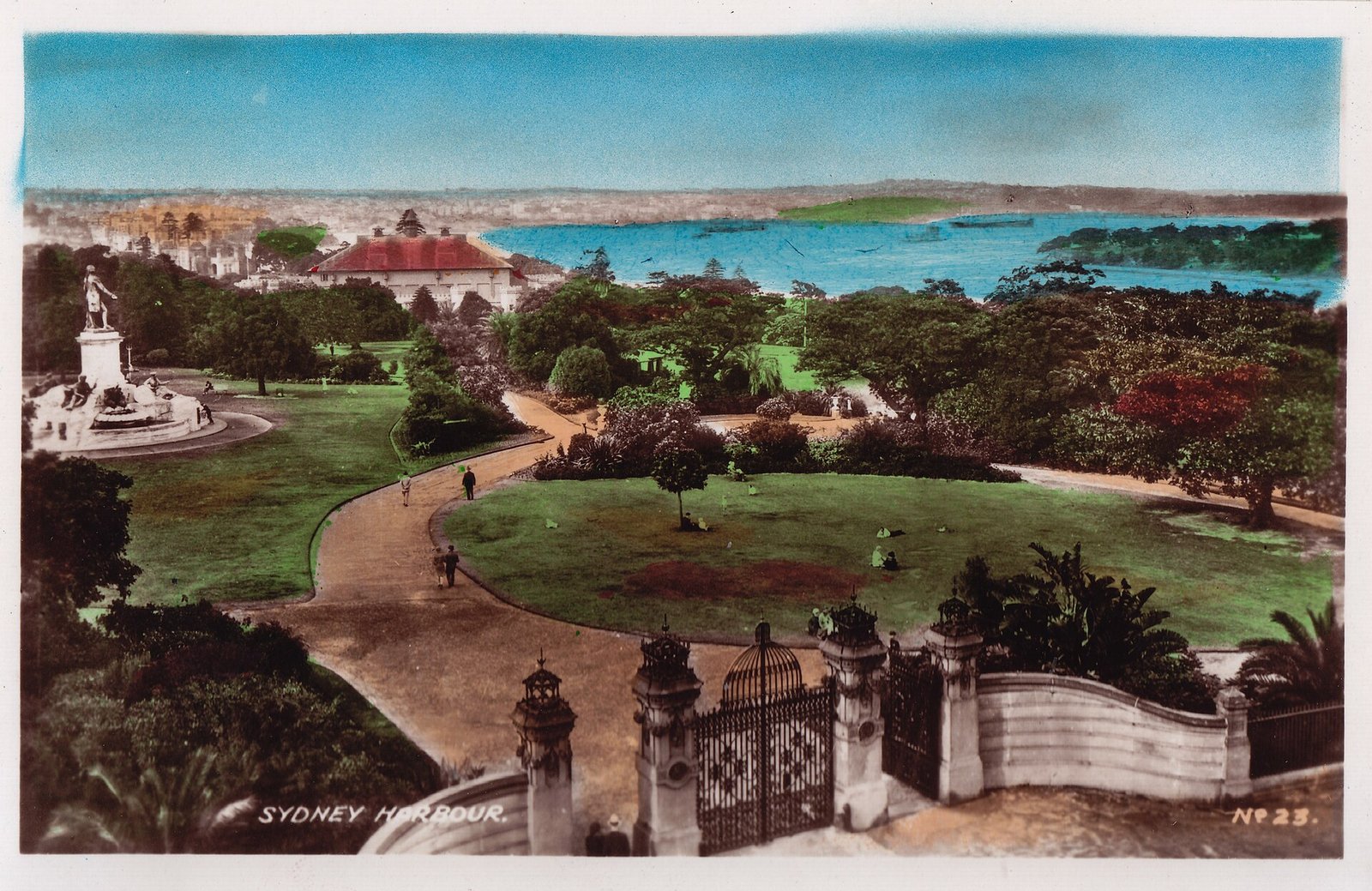 The Royal Botanic Garden beside Sydney Harbour