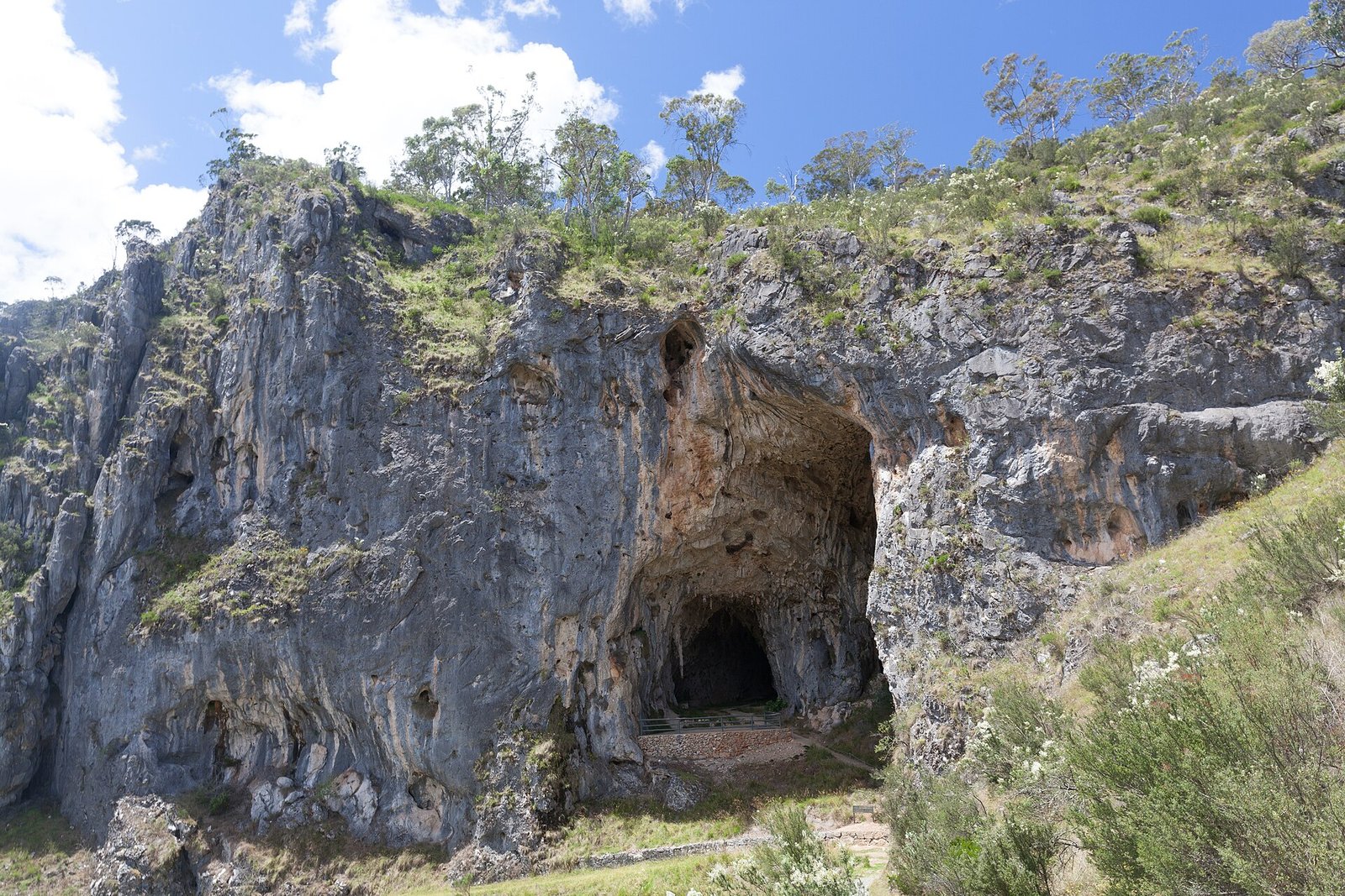 Limestone cave entrance at Yarrangobilly Caves, Kosciuszko National Park